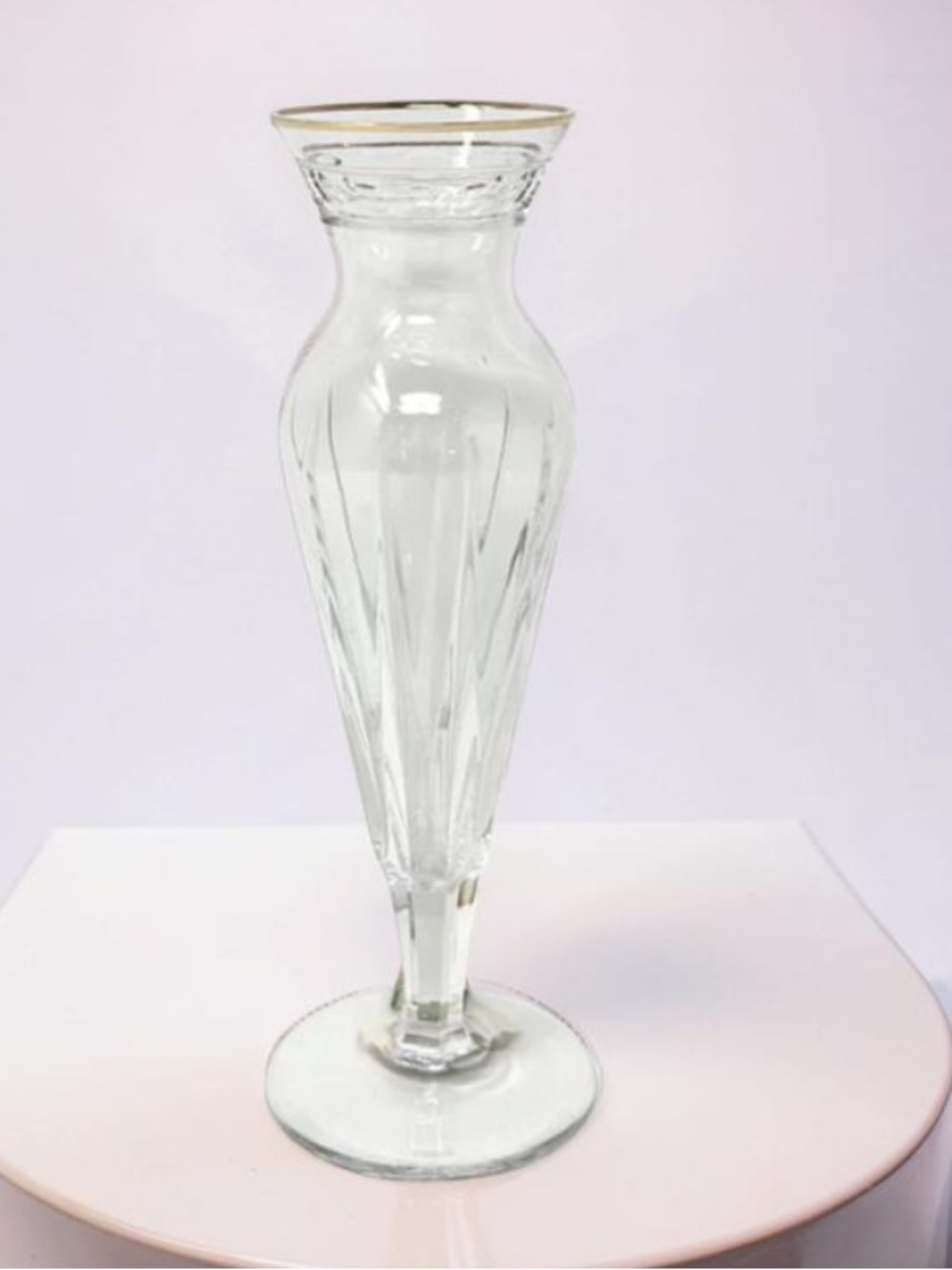 Waterford Marquise by Waterford Hanover
Gold 8 1/8" Vase Bud Vase Vintage